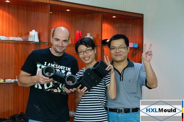 Our team met with the German launcher company and successfully achieved perfect cooperation!